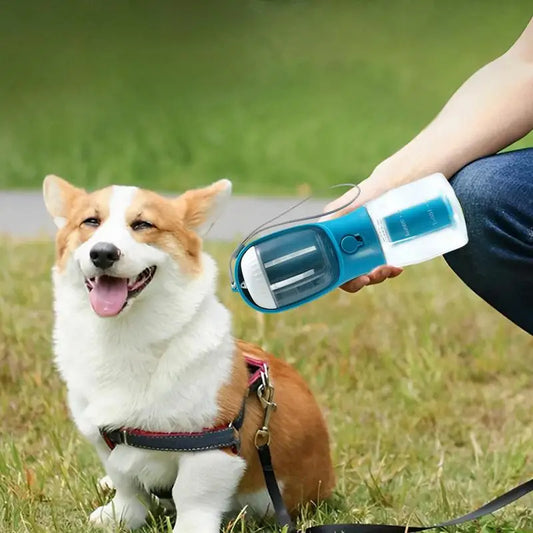 HappyPaMs™ - Portable Dog Cup 3 in 1, 300ml + 100ml